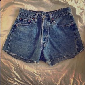 High Waist Levi Shorts